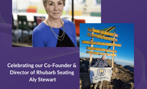 Celebrating our Co-Founder & Director Aly Stewart