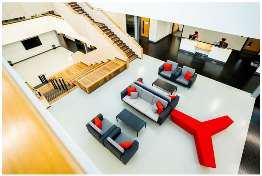 Reception Area in Commercial Offices