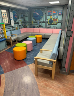 Hospital Waiting Room in Children's Ward