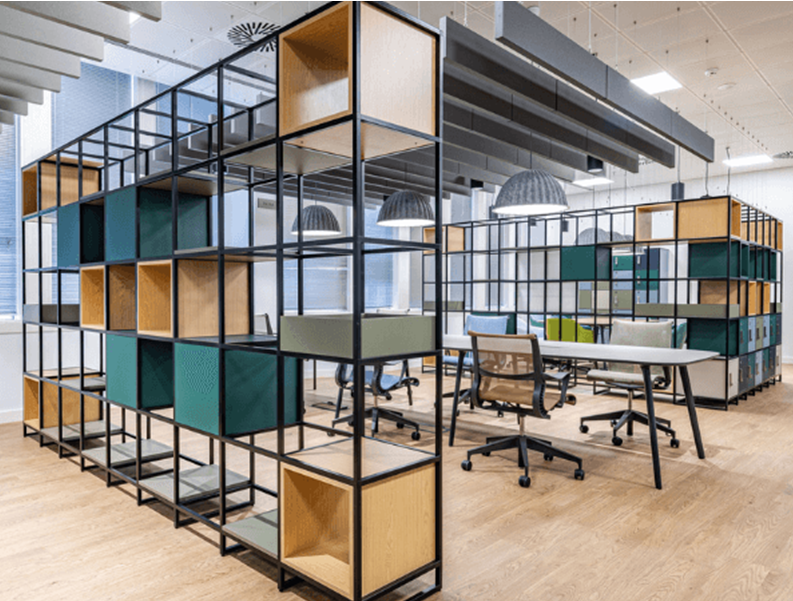 Shelving as a Divider